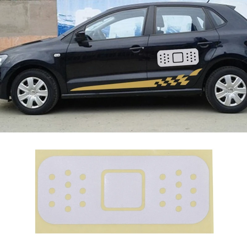 

Car Truck Body Door Fenders Funny Creative Bandage Band-Aid Vinyl Decal Sticker