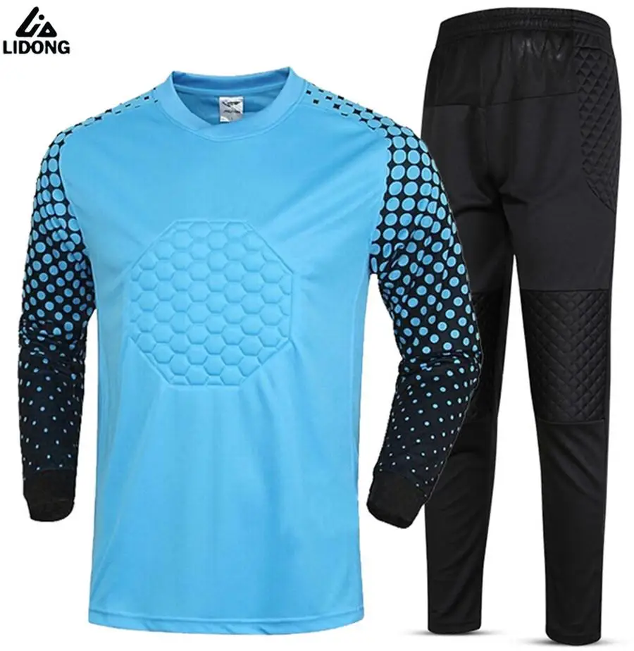 Kids Survetement Football 2017 Soccer Jersey Sets Football Goalkeeper
