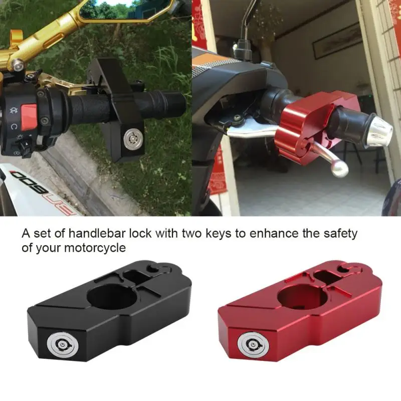 Universal CNC Aluminium Alloy Motorcycle Handlebar Brake Lever Lock