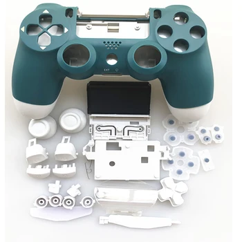 

PS4 PRO Controller Full Set Housing Case Shell for Sony PlayStation 4 Pro JDM 040 JDS 040 Gen 2th V2 Cover Alpine Green Skin Kit