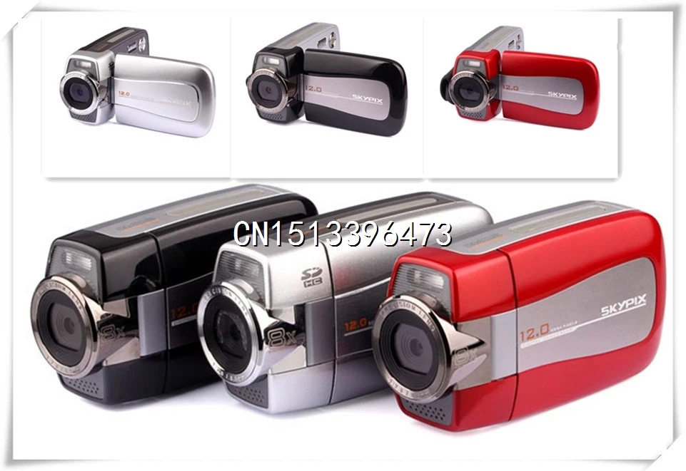 High Quality Camera 720P Digital Video Camera for you12MP 8X Digital