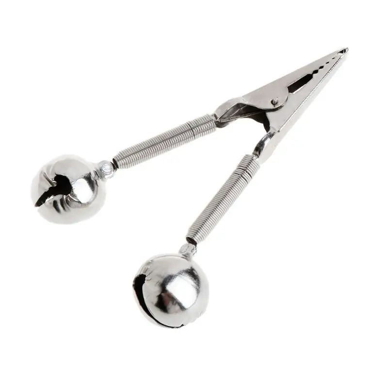 

Fishing Bell Clip Fish Bite Alarm Stainless Steel Fishing Rod Clamp Ring Outdoor