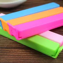 1000 шт. большая сумка для закусок зажимы для пакетов для хранения, уплотнительный зажим пластиковые сумки Ziplock клип домашний помощник для хранения еды