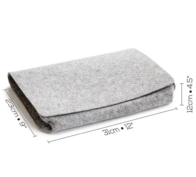 Felt Bedside Caddy Storage Bag Bed Skirt Storage Pocket Organizer For Bedroom College Dorm Room Under Mattress Holder Bag