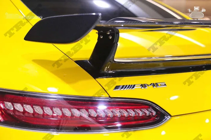 Подходит для Mercedes Benz AMG GT AMG GTS AMG GTR углеродного волокна крыло спойлер