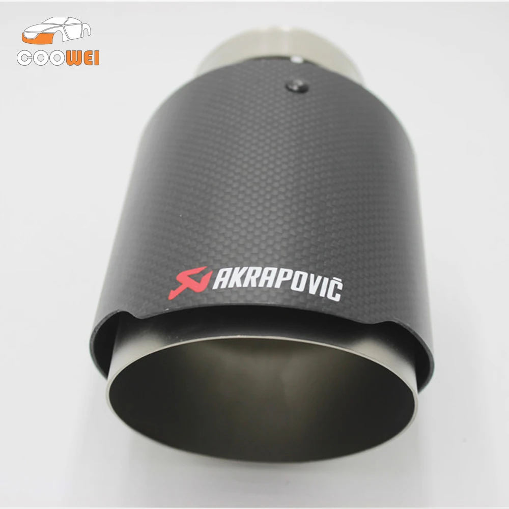 Motorsport M performance Carbon Akrapovic Car Exhaust Tip ...