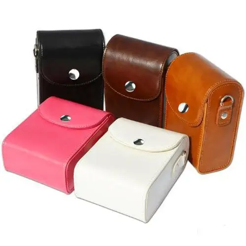 

Leather Digital Camera Case Bag for Panasonic Lumix DMC-TZ6, DMC-TZ7, DMC-TZ8, DMC-TZ10, DMC-TZ18, DMC-TZ19, DMC-TZ20, DMC-TZ25