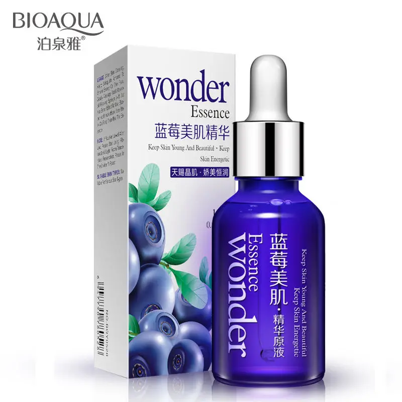 

BIOAQUA Blueberry Hyaluronic Acid Liquid Anti Wrinkle Anti Aging Collagen Pure Essence Whitening Moisturizing Skin Care Cream