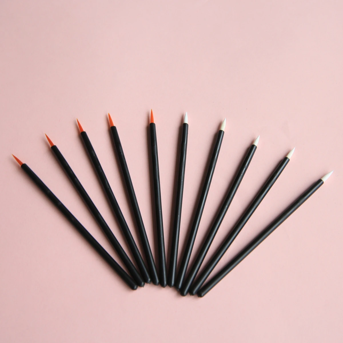

Eyemix Newest 50Pcs/Pack Disposable Eye Makeup Eyeliner Brushes Wand Applicator Cosmetics Complete Professional Makeup Tools