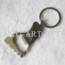 Открывалка для бутылок брелок мультяшная ножка