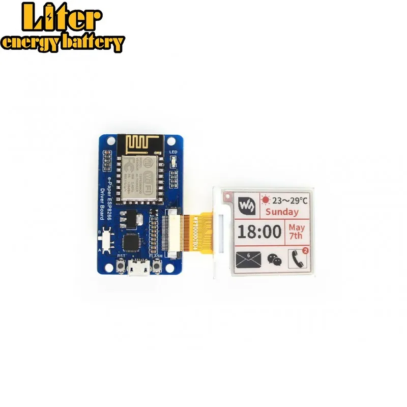 Waveshare универсальная плата драйвера электронной бумаги ESP8266 WiFi Беспроводная, поддерживает различные Waveshare SPI e-бумажные Необработанные панели