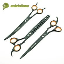 8″ pet scissors curved dog grooming scissors kits animal clippers trimming dog shears dog cat hair clippers pet cut scissors