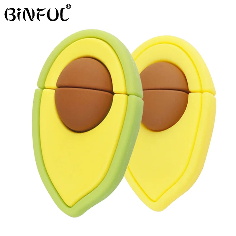 

Cute Avocado usb flash drive Nut pen drive 4GB 8GB 16GB 32GB 64GB Flash memory stick pendrive u disk gifts