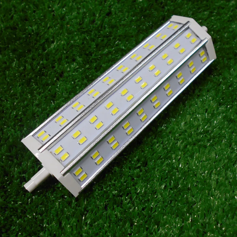 Светодиодная лампа r7s 118 мм 7 Вт 78 14 20 135 j189мм 5 10 15 лампочсветильник 5730 24SMD 48 110 В/220 В