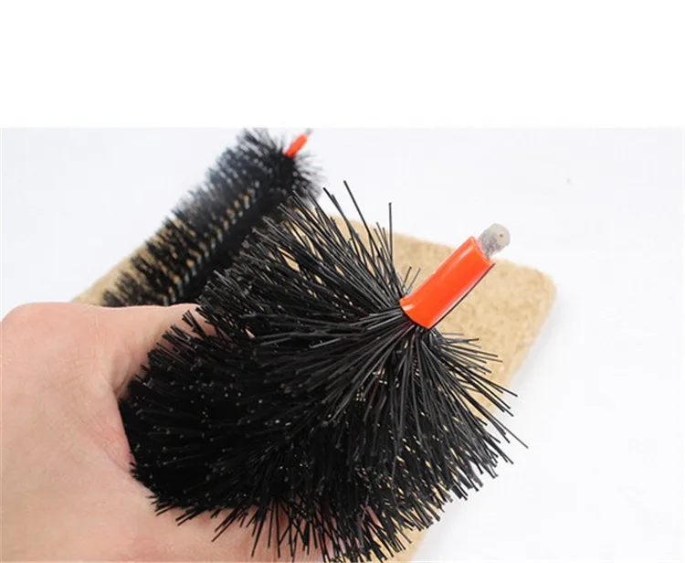 Arch Pet Cat Self Groomer With Round Fleece Base Cat Toy Brush Toys For Pets Purrfect Scratching Devices