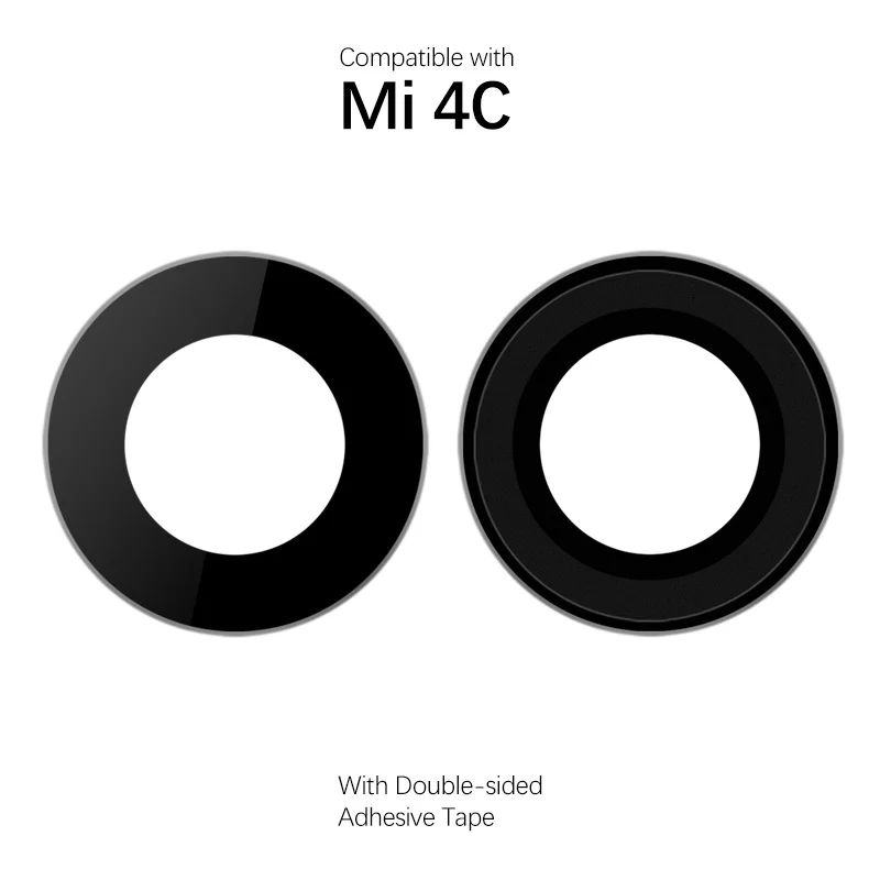 Задняя камера объектив для Xiaomi 1 2s 3 задняя камера Объективы для Xiaomi Mi4 4c 4S 5 5S 6 8 запасные части с клейкой лентой