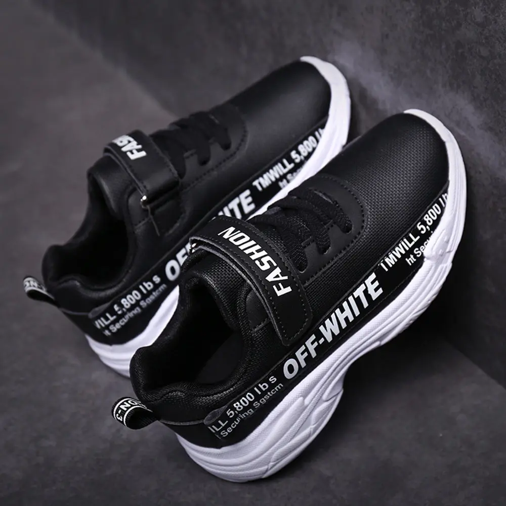 2019 весенне Осенняя детская обувь модные сетчатые Повседневные детские кроссовки