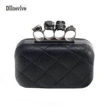 DIINOVIVO, новинка, модная женская каркасная сумка, роскошная, кожаная, элегантная, в клетку, сумочка, повседневный стиль, дамские клатчи, с клапаном, WHDV0078