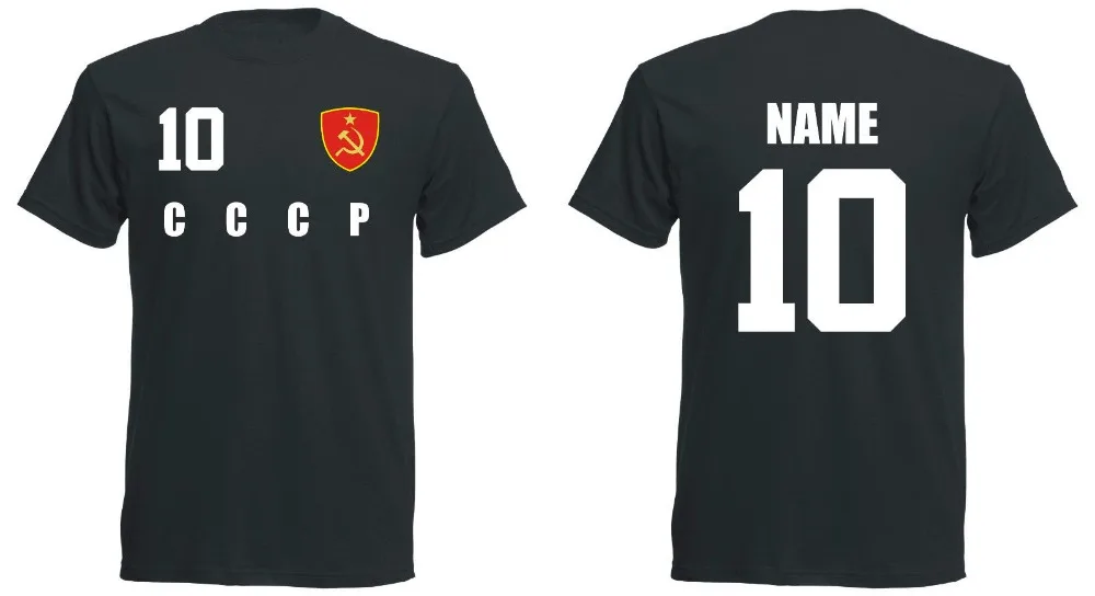 

Cccp Sowjetunion 2019 Kinder T-Shirt Trikot Look Fubball+Inkl.Druck Name +Nr Footballer Soccers Fashion 2019 Tshirt Funny Shirts