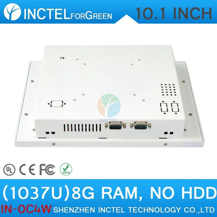 

10 inch LED Touchscreen Embedded All in One Computer with Intel Celeron 1037u Processor 8G RAM ONLY
