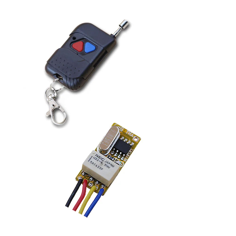 Mini Wireless Auto Remote Control Adjustable Garage Learning Code