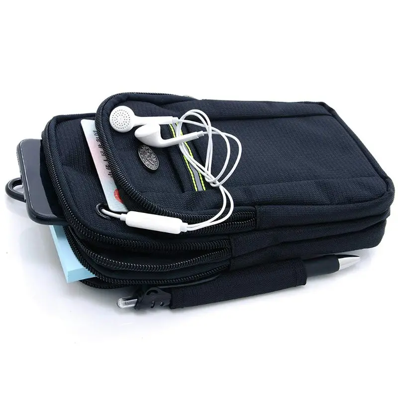 

Casual Nylon Crossbody Mobile Phone Shoulder Bag Pouch Case Belt Handbag Purse Wallet