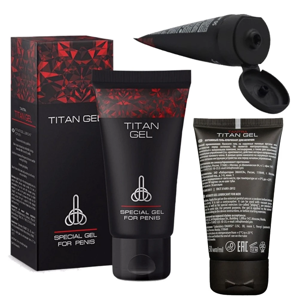 ORIGINAL TITAN GEL gran pene masculino mejora aumento de las pastillas para  el aumento del sexo masculino retraso en el tiempo de la ereccion Crema  para adultos producto sexual|Condones| - AliExpress