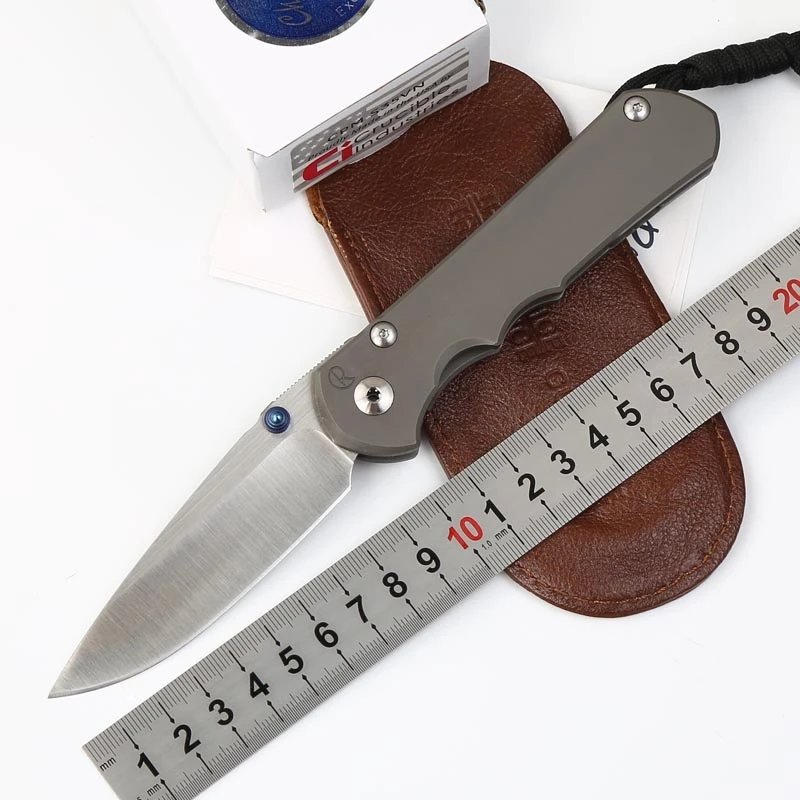 Складной нож Sebenza 25 CPM S35vn с титановой ручкой карманный кухонный для овощей