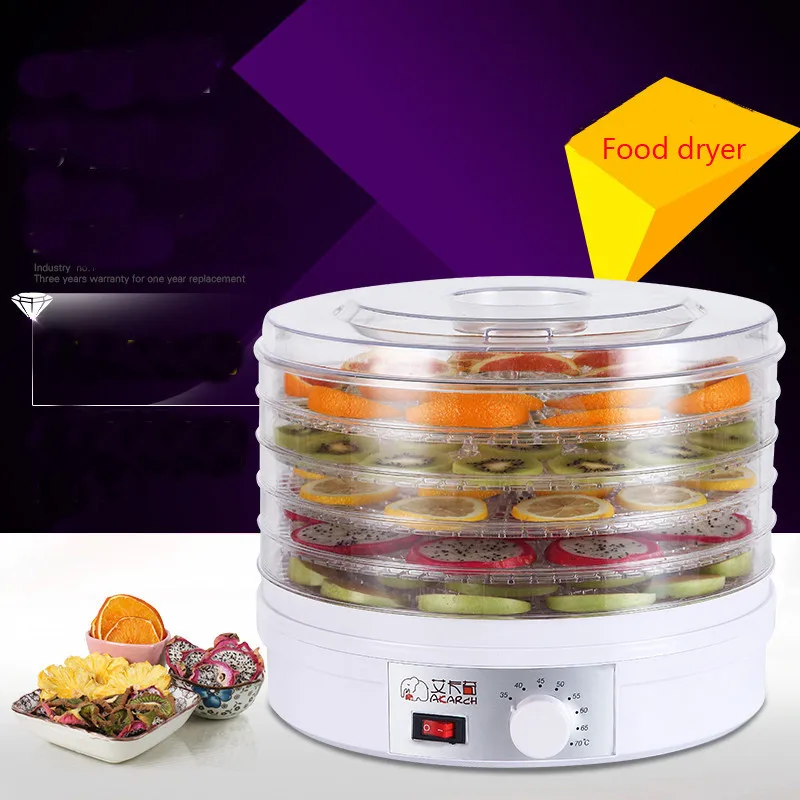 

220V Fruit Vegetable Herb Meat Drying Machine Snacks Food Dryer