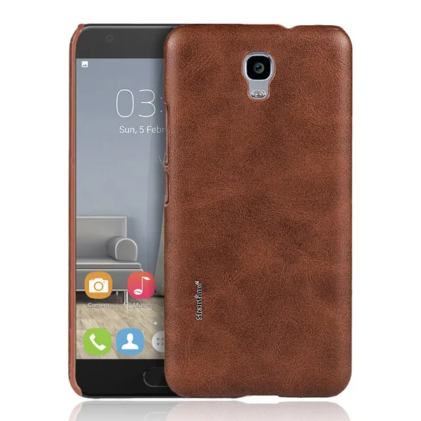 Роскошный винтажный кожаный чехол для телефона OUKITEL K6000 Plus чехол для OUKITEL K6000 Plus деловой чехол для OUKITEL чехол - Цвет: BROWN