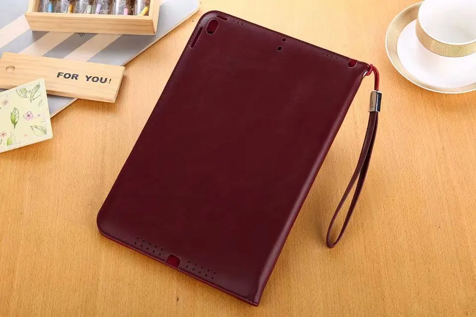 Кожаный чехол для ipad air 1 air 2 9,7 2017 2018 ультратонкая фольга флип-чехол с подставкой Авто Пробуждение сна для ipad Pro 9,7 чехол