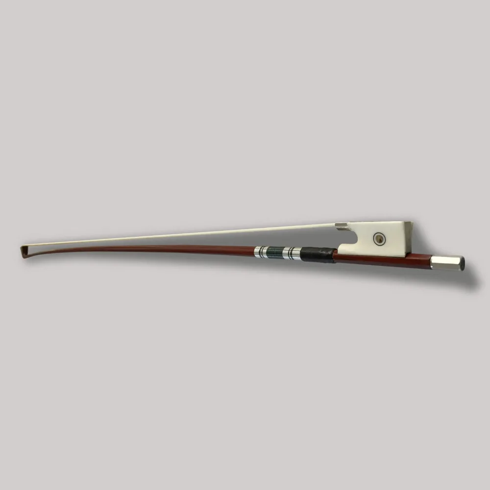 TONGLING-High-End-4-4-Violin-Fiddle-Bow-Fisheye-inlayed-Imitation-Ivory-Frog-w-Colored-Shell