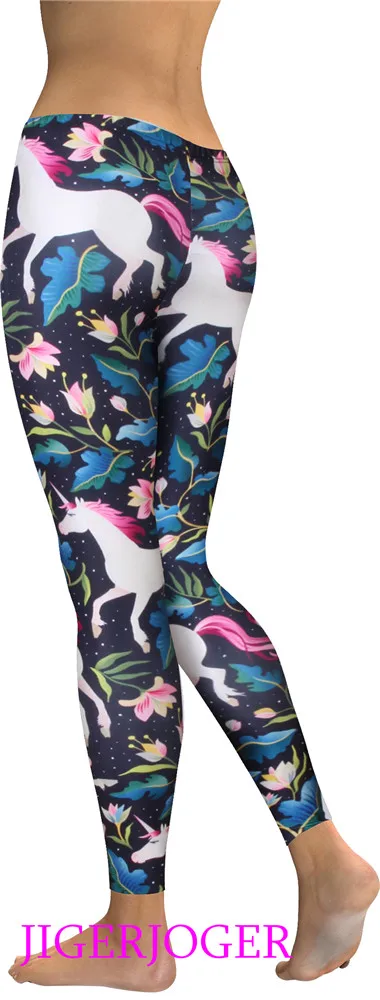 unicorn yoga leggings