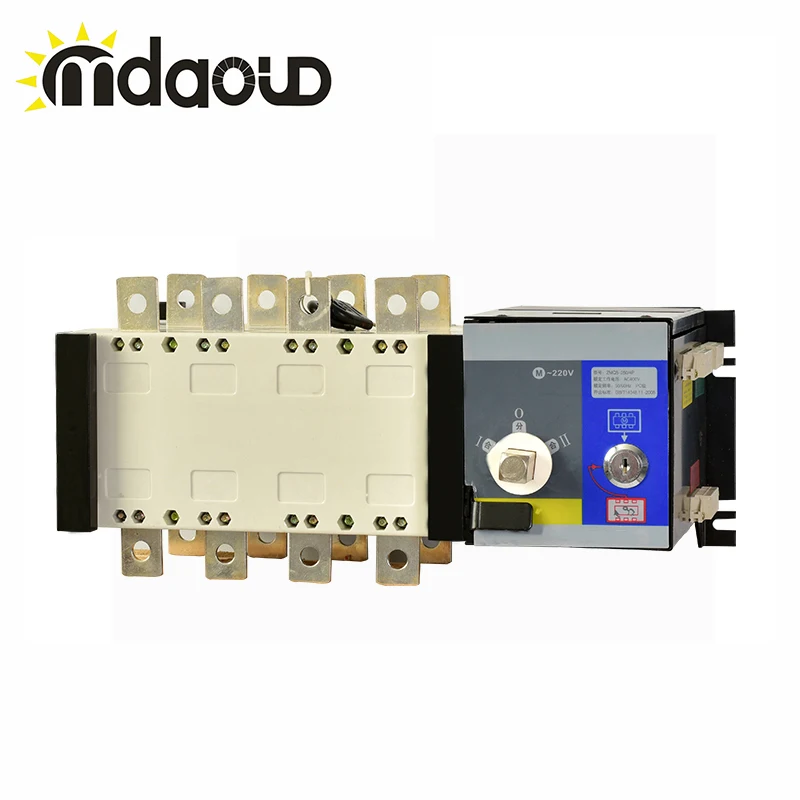

4P 250A Auto Transfer Switch Rated voltage 400V 50/60Hz ATS ATES