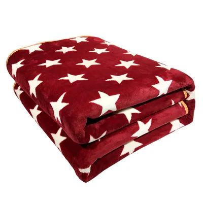 

150*70cm Flannel Soft Plush Thicker Electric Mattress Thermostat Electric Blanket Quilt Security Winter Carpets Heated Mat 220V