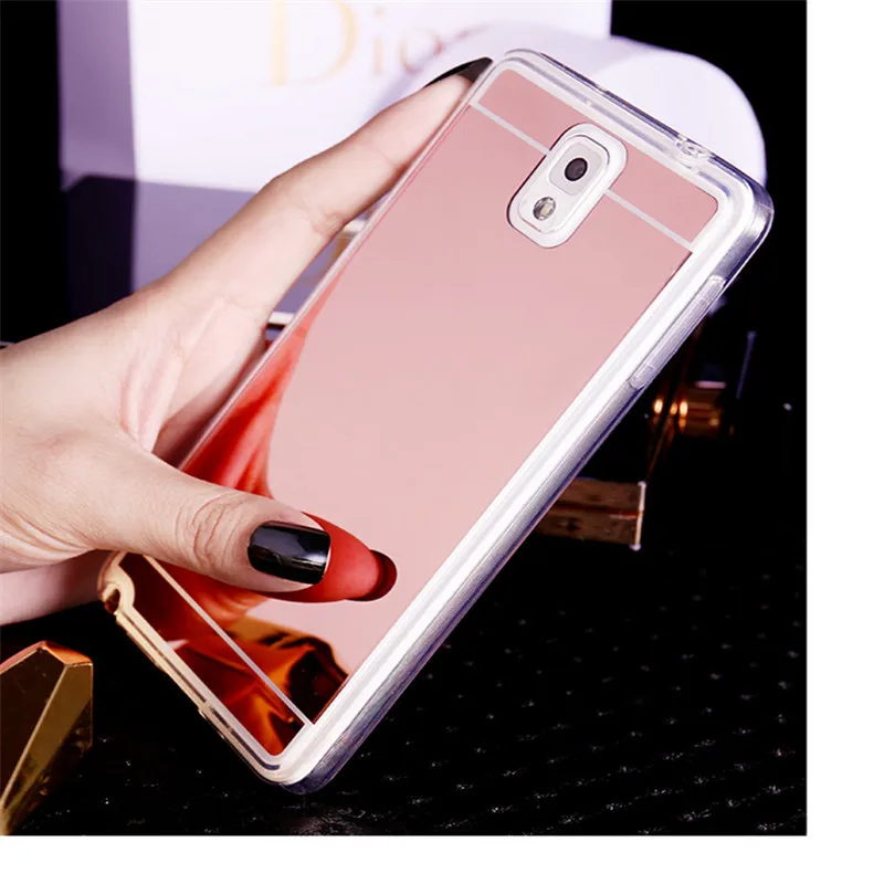 

Slim Mirror TPU for Samsung Galaxy A3 A5 A7 J3 J5 J7 J1 2016 2017 S9 S8 Plus S6 S7 Edge Grand Prime Case Back Cover For S9 Plus