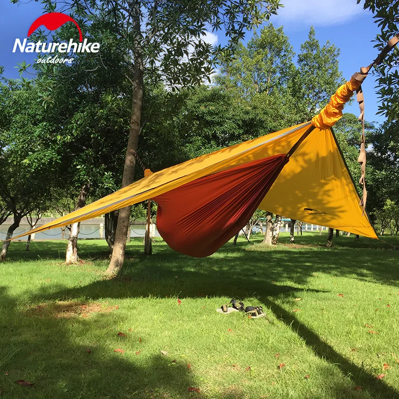 Naturehike открытый путешествия гамак палатка 20D силикатный нейлон 1 человек