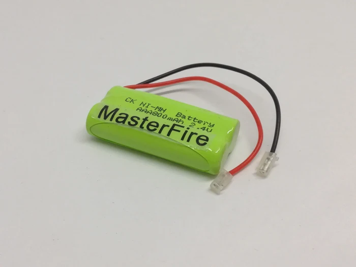 

MasterFire 5PACK/LOT New Original Ni-MH AAA 2.4V 800mAh Ni-MH Battery Rechargeable Batteries Pack With Plugs For Cordless Phone