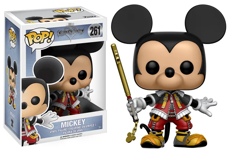 Disney Kingdom Hearts Mickey Mouse sous licence Funko POP VINYLE 261 FIGURE NEW