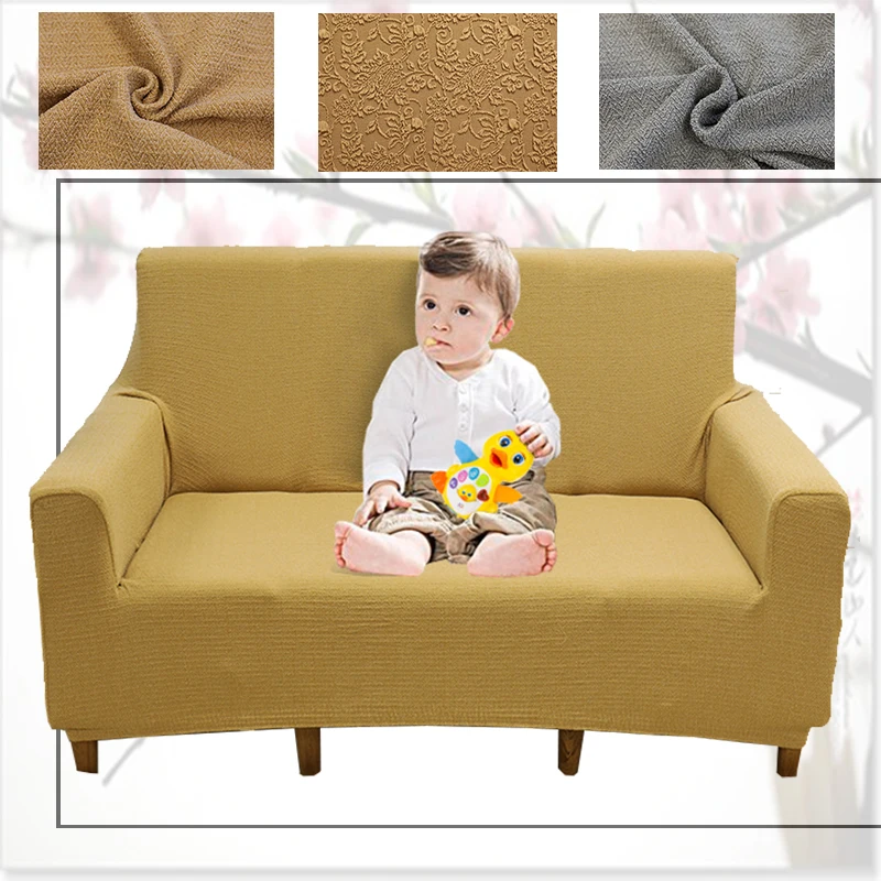 

Print Solid Stretch Stretchy Sectional Sofa Covers For Single Two Three Four Seats Soft Slipcovers Elastic Couch Cover 1 piece
