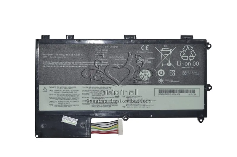 JIGU 45N1088 45N1089 45N1090 45N1091 L11N3P51 L11S3P51 Оригинальный аккумулятор для ноутбука Lenovo ThinkPad T430u