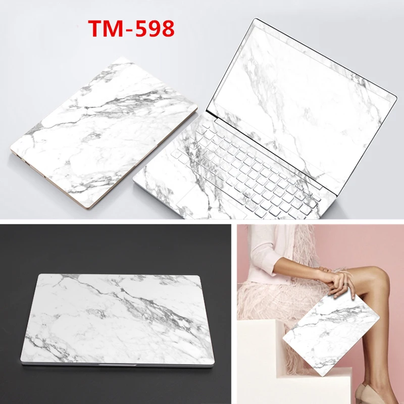 Laptop Stickers Skin For Acer Series Model All Cover Vinyl Notebook Customized Skin ABC Sides+Keys+Key Interstice Print Stickers