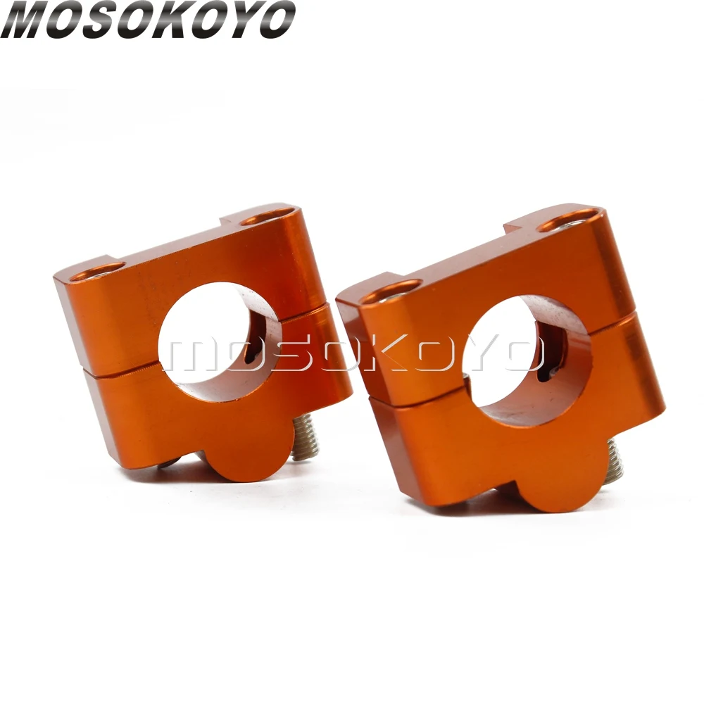 Хомуты на руль мотоцикла 11/8 дюйма 28 мм регулируемые для Honda Kawasaki Suzuki Yamaha EXC YZF CRF