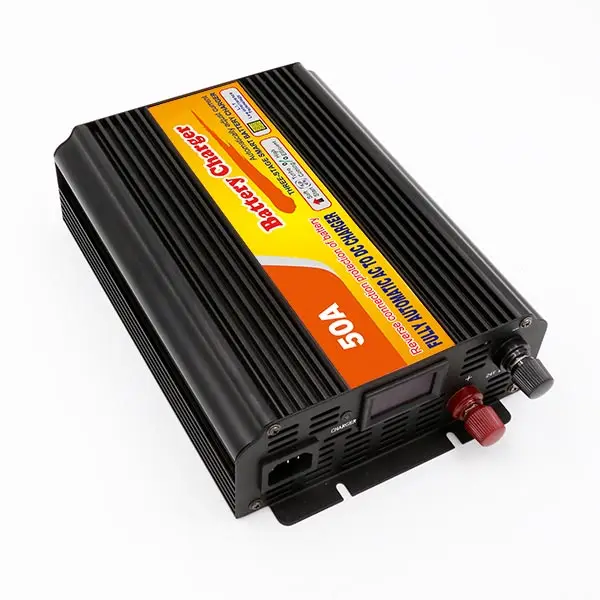 good selling AC charger for car battery Battery charger 50A 12V with Display AC220V to DC12V