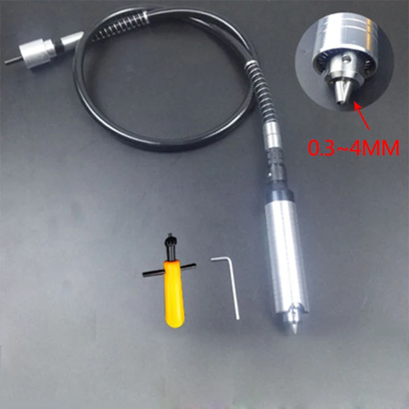 Electric grinding drill special drill chuck hose Flexible soft shaft