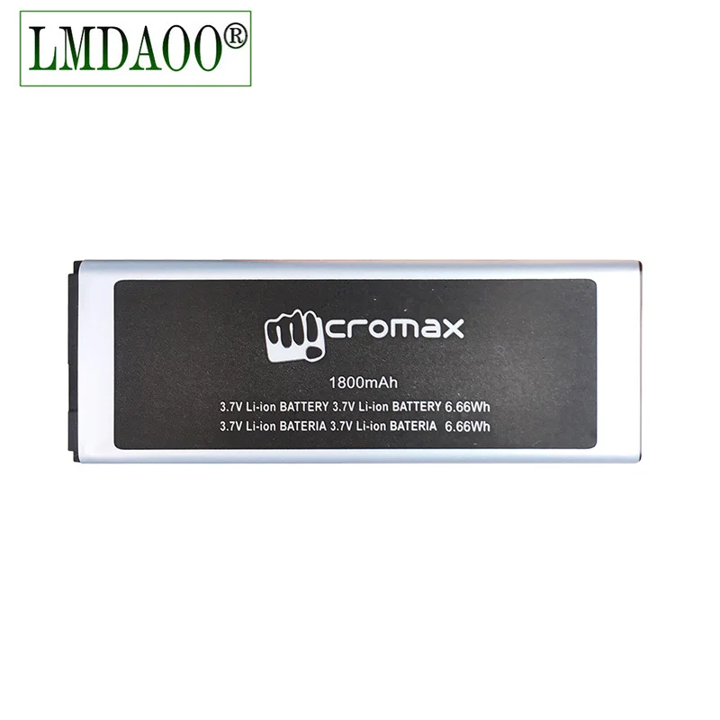 Высокое качество 1800 мАч Q301 батарея для Micromax мобильный смартфон