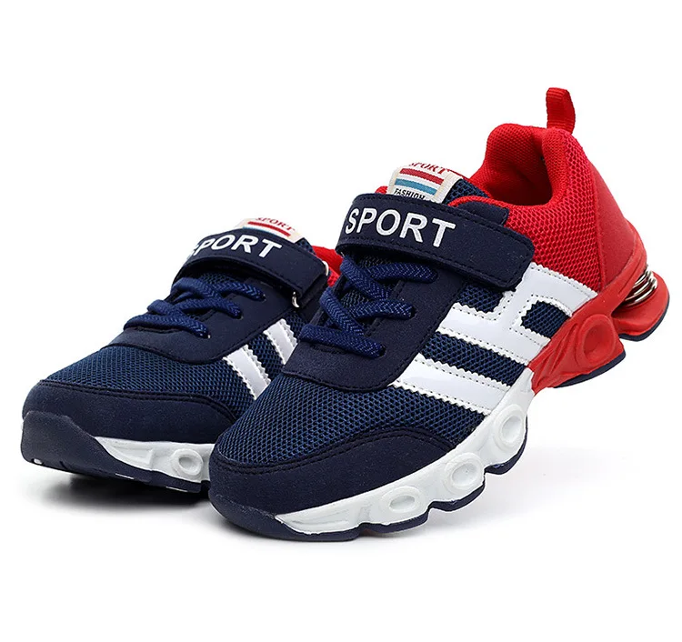 Casuais para Crianças Design de Amortecimento Tênis de Corrida para Meninas Tamanho Crianças Sapatos Meninos Esporte Respirável Malha Formadores 26-39 9 Mamãe e Bebê