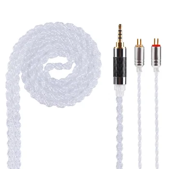 

Yinyoo 4 Core Silver Plated Upgraded Cable 2.5/3.5/4.4mm Balanced Cable With MMCX/2pin Connector For AS10 ZS10 ED16 HQ6 HQ8 C16