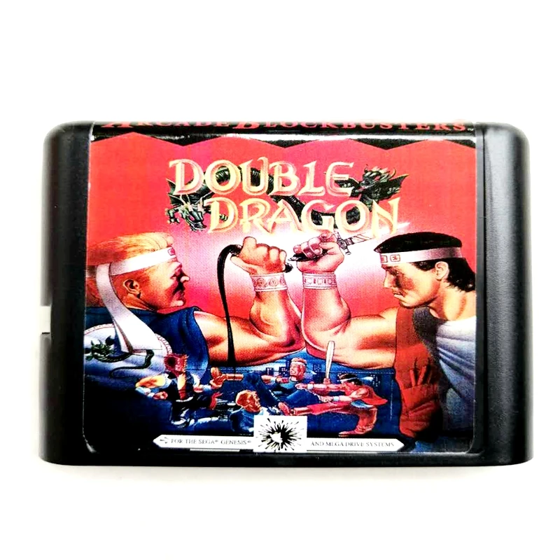 Карта Памяти Double Dragon 16 bit MD для Sega Mega Drive 2 SEGA Genesis Megadrive | Электроника