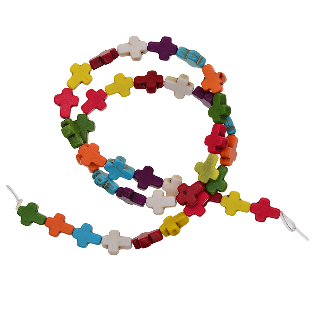 Colorful Tube / Nuggets / Turtle / Cross Natural Stone Beads Charm For Jewelry Making Loose Spacer Beads DIY Necklaces Bracelets